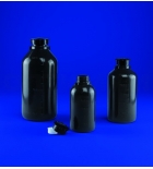 бутылка узкогорлая градуированная 500 мл, п/эт, цвет серый, Aptaca
