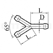 трубка соединительная капилляра ТС-У-15-60-60
